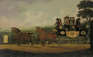 Messrs Clinch & Clark's London-portsmouth And Gosport Coach by John Cordrey