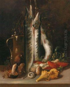 Stilleben Mithechten by Jospeh Coreggio