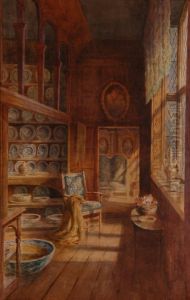 "lady Betty'sChina Closet At Knole House