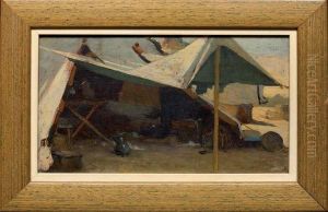 Le Campement by Fernand-Anne Piestre Cormon