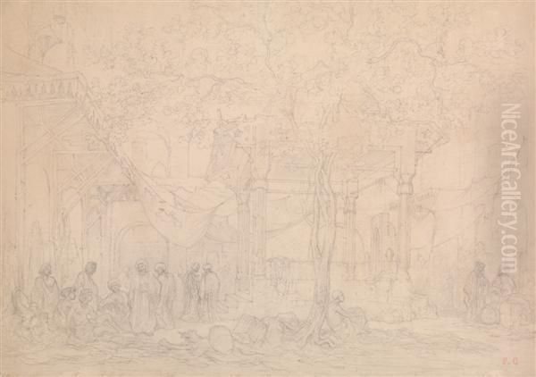Le Marchand D'etoffes - view 1