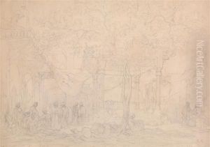 Le Marchand D'etoffes by Fernand-Anne Piestre Cormon