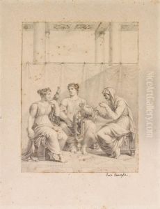 Le Tre Parche (due Versioni); E Giocolieri by Carlo Cornaglia