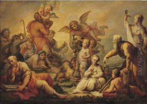 Allegory Of Virtue And Vice by Francesco Corneliani