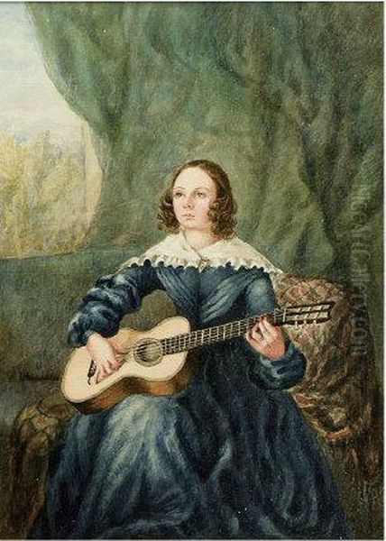 Young Guitar Player - view 1