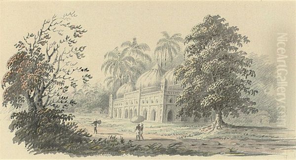 A Mosque Near Calcutta - view 1
