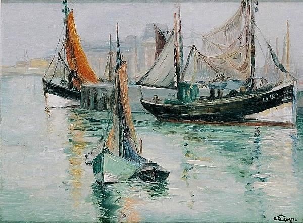 Harbour Scene, Le Havre - view 1