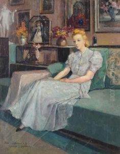 Donna Seduta by Umberto Coromaldi