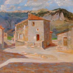 Scorcio Di Paese by Umberto Coromaldi