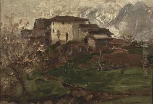 Paesaggio by Duilio Corompai
