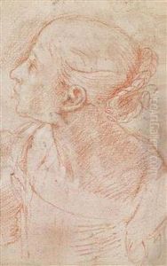 Studie Eines Madchens by Leonardo Corona