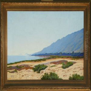 Coastal Scenery From Agaccio, Corsica by Poul Corona