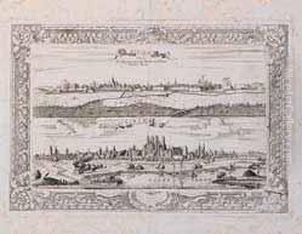 Piazza Di Calimata; Stenay E Spira; Coste Dell'epiro; Pianta Iconografica Della Fortezza Di Naycheisel - view 1
