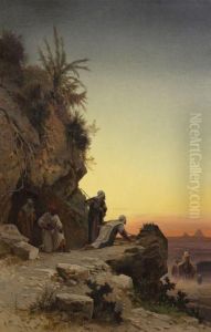 On The Lookout by Hermann David Solomon Corrodi