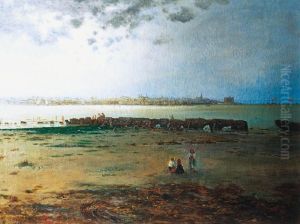 Bahia Y Ciudad De Montevideo by Carlos Corsetti