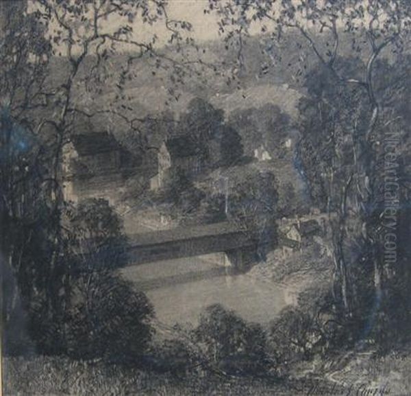 View Of Covered Bridge - view 1