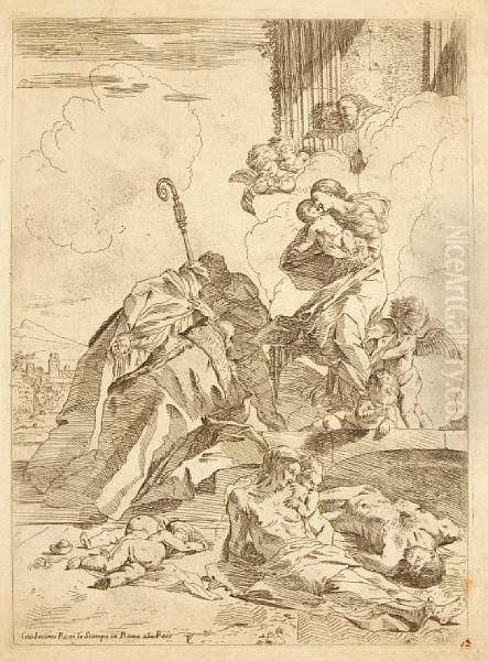 Jerome With Crucifix - view 1