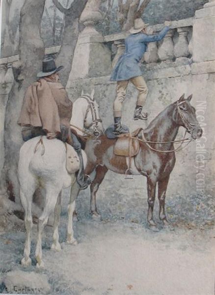 Two Horsemen - view 1