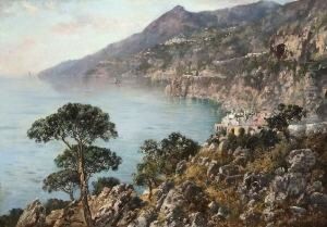 Blick Auf Die Kuste Von Amalfi.