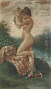 The Bather by Jose Cortez De Alcocer