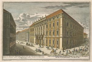 A Lichtenstein Palota by Johann August Corvinus