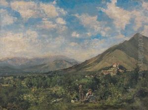 Idillio Nei Pressi Di Casellette Alle Falde Del Musine by Demetrio Cosola