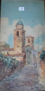 L'eglise Du Cannet En 1917
