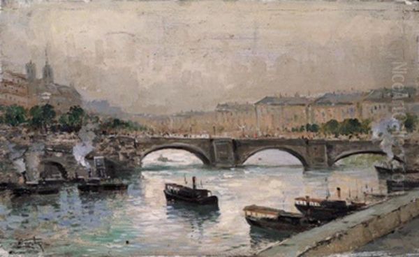 Le Pont Neuf, Paris - view 1