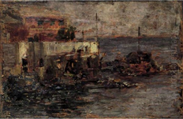 Il Mare Mosso, Recto; Marina, Verso - view 1