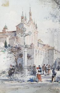 Le Monastere De Cimiez, Nice by Emmanuel Costa