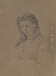 Ritratto Di Donna by Giovanni Costa