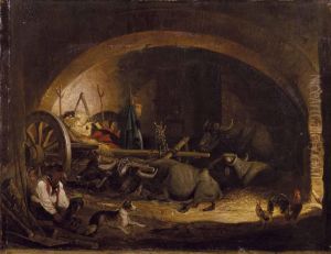 Interno Di Stalle