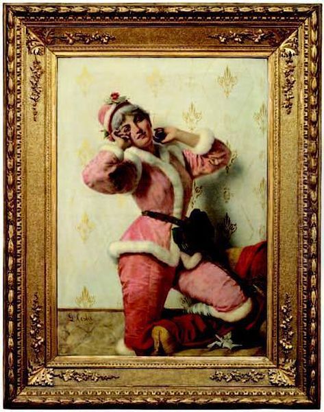 Fanciulla In Costume Rosa E Pelliccia - view 1