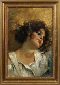 Italienisches Madchen by Giuseppe Costa