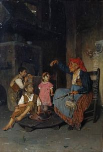 The Storyteller by Giuseppe Costantini