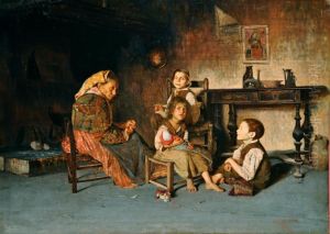 A Casa Con La Nonna by Giuseppe Costantini