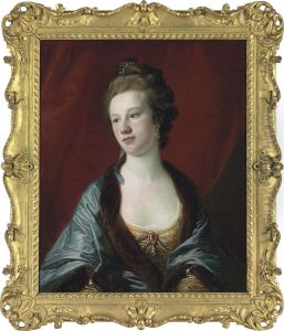 Portrait Of A Lady by Francis Coates Jones