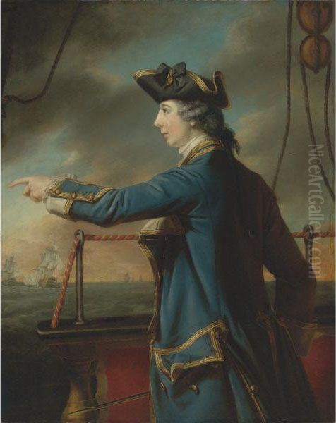 Portrait Of Captain Edward Knowles, R.n. (1742-1762) - view 1