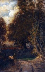 Chantry Lane, Ipswich by John Joseph Cotman