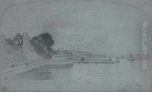 View On The Medway, Near Rochester by John Sell Cotman