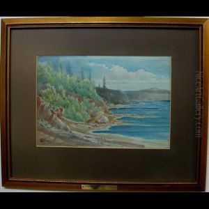 Canadian Lakeshore Scene