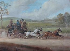 bristol To London Coach by R.S Cottrell