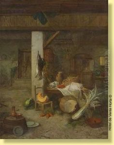 Le Garde-manger by Alexandre Jean Couder