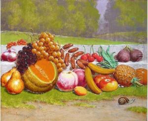 Nature Morte Aux Fruits by Jules Coulange-Lautrec