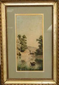 Les Bords De La Marne A Champigny by Jules Coulange-Lautrec