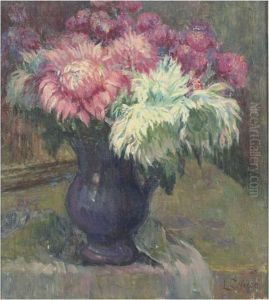 Still Life With Flowers by Louise Coupe