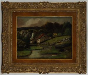 Paysage Jurassien by Gustave Courbet