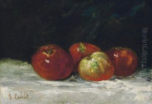 Pommes Rouges by Gustave Courbet