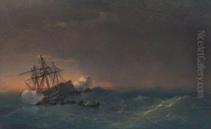 Equipage Quittant La Caravelle by Vincent Courdouan