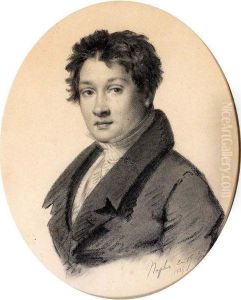 Portrait D'hippolyte Brasseux by Joseph Desire Court